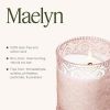 Santal Rose Scented Candle  Saffron, Rose & Leather |  Natural Soy Wax | 40 Hours