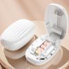 Pill Cutter Splitter for Small and Tiny Pills, Pill Splitter for Small Pills, Vitamins, Tablets in Half or Quarters, Accurate and Easy Cutting