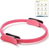 Pilates Ring 15-Inch, Magic Circle for Women, Fitness Ring for Core & Thighs, Yoga & Strength Training, Workout Ring for Home & Gym, Inner Thigh Toner