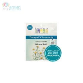 Aura Cacia Mineral Bath Salts (6x2.5 Oz) (Scent: Tranquil Chamomile)