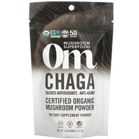 OG1 OM MUSHROOM PWDR 100G (1 X 3.5 OZ) (flavor: Chaga)