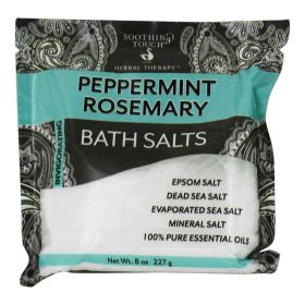 S.T. BTH SLTS (6 X 8 OZ) (Scent: Peppermint Rosemary)