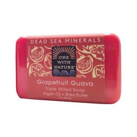 One With Nature Soap (1x7 Oz) (Scent: Grapefruit Guava)