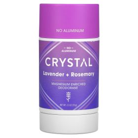CRYSTL DEOD STICK (1 X 2.5 OZ) (Scent: Lavender + Rosemary)