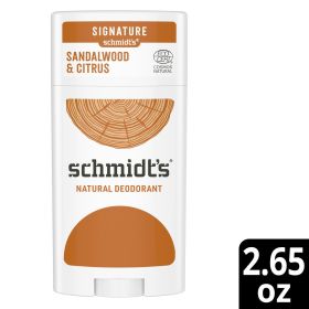 SCHMDTS DEOD (1 X 2.65 OZ) (Scent: Sandlewood & Citru)