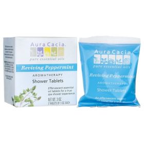 Aura Cacia Shower Tabs (1x.3 Oz) (Scent: Reviving Pepperment)