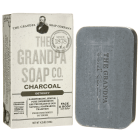 GRANDPA BAR SOAP (1 X 4.25 OZ) (Scent: Charcoal)