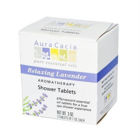 Aura Cacia Shower Tabs (1x.3 Oz) (Scent: Relaxing Lavender)