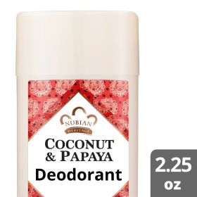 NUBIAN DEOD (1 X 2.25 OZ) (Scent: Coconut & Papaya)
