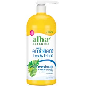 Alba Botanica Very Emollient Body Lotion (1x32 Oz) (Scent: Maximum 24 Hour)