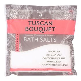 S.T. BTH SLTS (6 X 8 OZ) (Scent: Lavender Chamomile & Bergamet)