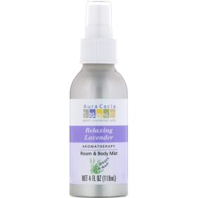 Aura Cacia Body Mist (1x4 Oz) (Scent: Relaxing Lavender)
