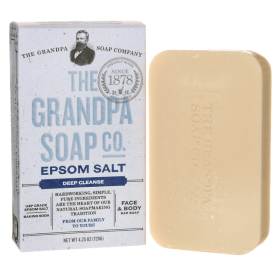 Grandpa's Bar Soap (1x4.25 OZ) (Scent: Epson Salt Deep Clean)