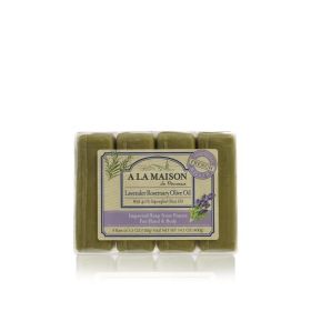 MAISON BAR SP (1 X 3.5 Oz -  4 PACK) (Scent: Lavender Rosemary Olive Oil)