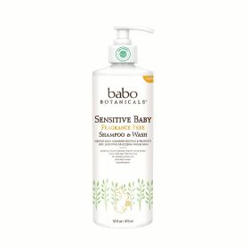 BAB BABY SHAMP/WSH (1 X 16 OZ) (Scent: Fragrance Free)
