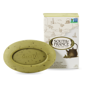South of France Oval Soap (1x6 OZ) (Scent: Green Tea)