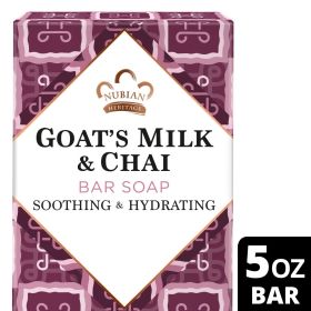 Nubian Heritage Soap (1x5 OZ) (Scent: Goat's Milk & Chai)