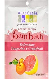 Aura Cacia Foam Bath (6x2.5 Oz) (Scent: Refreshing Tangerine and Grapefruit)