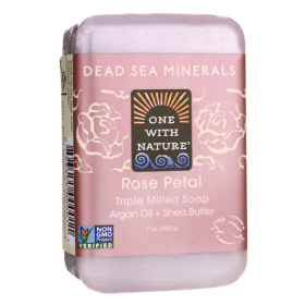 One With Nature Soap Non GMO (1x7 Oz) (Scent: Rose Petal)