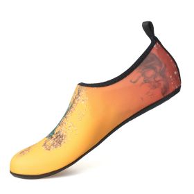 Men's Water Shoes Quick Drying Swimming Socks Women Yoga Shoes Summer Aqua Sandals Non Slip Barefoot Slippers for Beach Vacation (Color: P28, size: 42-43 (feet 25.5cm))
