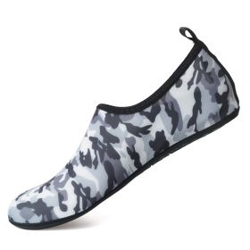 Men's Water Shoes Quick Drying Swimming Socks Women Yoga Shoes Summer Aqua Sandals Non Slip Barefoot Slippers for Beach Vacation (Color: P26, size: 38-39 (feet 23.5cm))