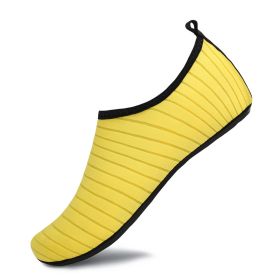 Men's Water Shoes Quick Drying Swimming Socks Women Yoga Shoes Summer Aqua Sandals Non Slip Barefoot Slippers for Beach Vacation (Color: P01-5, size: 42-43 (feet 25.5cm))