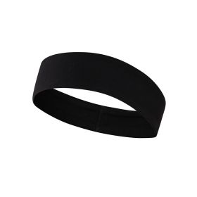 Yoga Sports Hair Bands For Women Absorb Sweat (Color: Black)