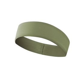 Yoga Sports Hair Bands For Women Absorb Sweat (Color: Rosemary green)