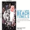 1pc Boho Sandproof Beach Towels, Vacation Beach Accessories, Fast Dry Beach Accessories, For Travel Swim Pool Yoga Camping, Bathroom Accessories