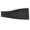 Women Headband Solid Color Twist Cotton Wide Turban Twist Knitted Cotton Sport Yoga Hairband Twisted Knotted Headwrap