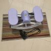 Home Use Silent Side-to-Side Swing Stepper with Resistance Bands & Digital Counter, Multi-Functional Leg & Waist Slimming Fitness Equipment