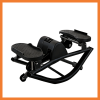 Home Use Silent Side-to-Side Swing Stepper with Resistance Bands & Digital Counter, Multi-Functional Leg & Waist Slimming Fitness Equipment