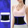 Unisex Waist Trimmer with Phone Pocket Slimming Belt Tummy Toning