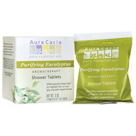 Aura Cacia Shower Tabs (1x.3 Oz) (Scent: Purifying Eucalyptus)