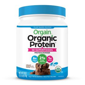 OG2 ORGN PRTN PWD (1x18.Oz) (flavor: Creamy Chocolate Fudge)