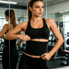 Unisex Waist Trimmer with Phone Pocket Slimming Belt Tummy Toning