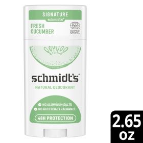 SCHMDTS DEOD (1 X 2.65 OZ) (Scent: Fresh Cucumber)