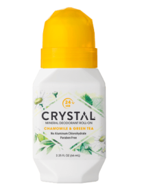 Crystal Mineral Roll-On Deodorant (1x2.25 Oz) (Scent: Chamomile & Green Tea)