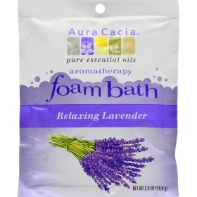 Aura Cacia Foam Bath (6x2.5 Oz) (Scent: Relaxing Lavender)