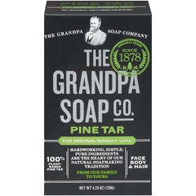 GRANDPA BAR SOAP (1 X 4.25 OZ) (Scent: Pine Tar)
