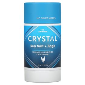 CRYSTL DEOD STICK (1 X 2.5 OZ) (Scent: Sea Salt + Sage)