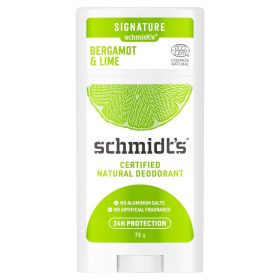 SCHMDTS DEOD (1 X 2.65 OZ) (Scent: Bergmet & Lime)
