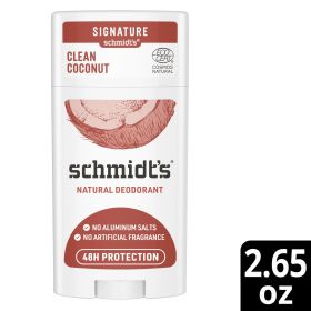 SCHMDTS DEOD (1 X 2.65 OZ) (Scent: Clean Coconut)